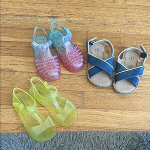 Toddler Girl Sandal Bundle Size 7/8